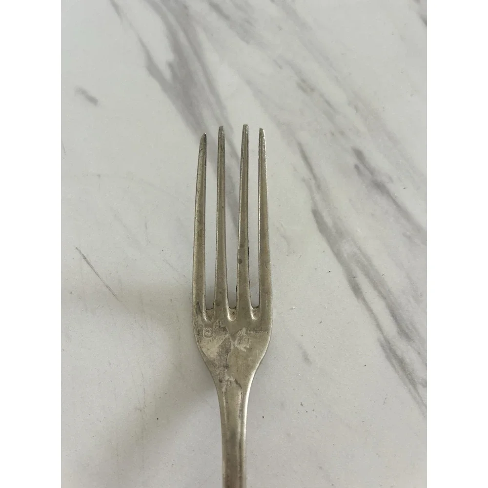 Christofle Hotel Collection Dinner Fork Silverplated France Albi 8 1/4 Inches
